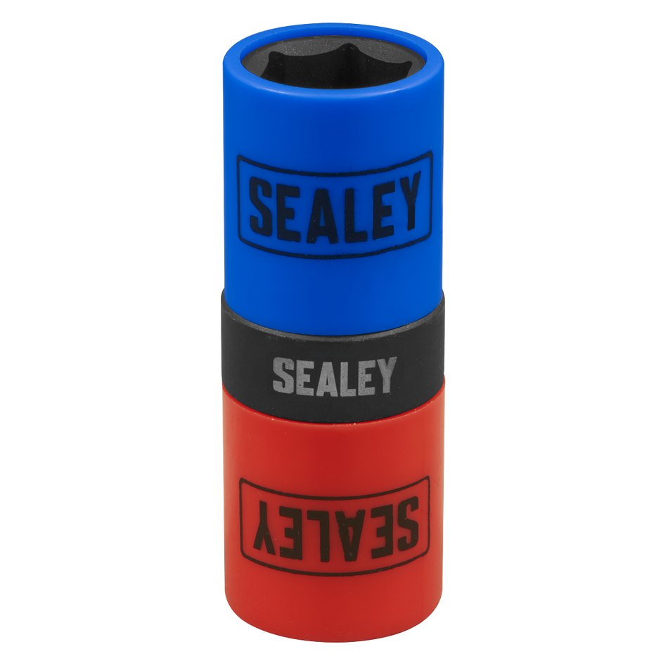 Sealey SX1821S Double Ended Impact Socket 21 x 21.5mm 1/2"Sq Drive Alloy Wheel