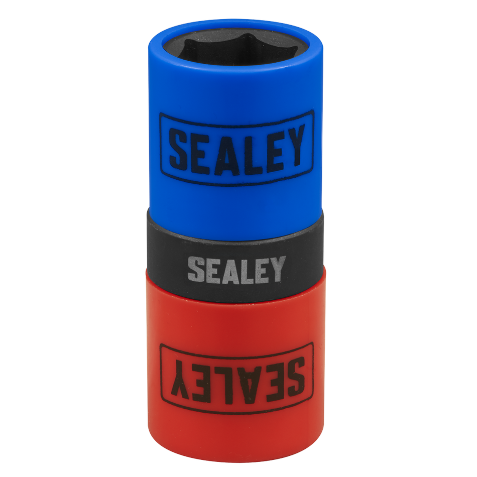 Sealey SX1822S Double Ended Alloy Wheel Impact Socket 1/2"Sq Drive  27 x 27.5mm