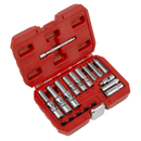 Sealey SX4031 Glow Plug Socket Set 18pc 1/4"Sq & 3/8"Sq Drive