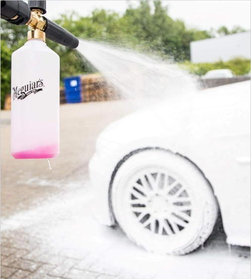 Meguiars Snow Foam Lance Sprayer with Nozzle, Fittings & PTFE Tape