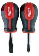 Milwaukee 4932471810 Tri-lobe Stubby 2 Piece Screwdriver Set