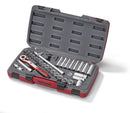 Teng Tools T1234 MECCA PRO 1/2" Socket Set 6 pt 34 Pieces