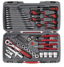 Teng Tools T1268 MECCA PRO 1/2" Socket & Tool Set 68 Pieces