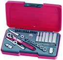 Teng Tools T1435AF Socket Set 1/4" Drive AF 35 Pieces