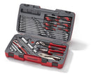 Teng Tools T3848 MECCA PRO 3/8" Socket & Tool Set mm/AF 48 Pieces