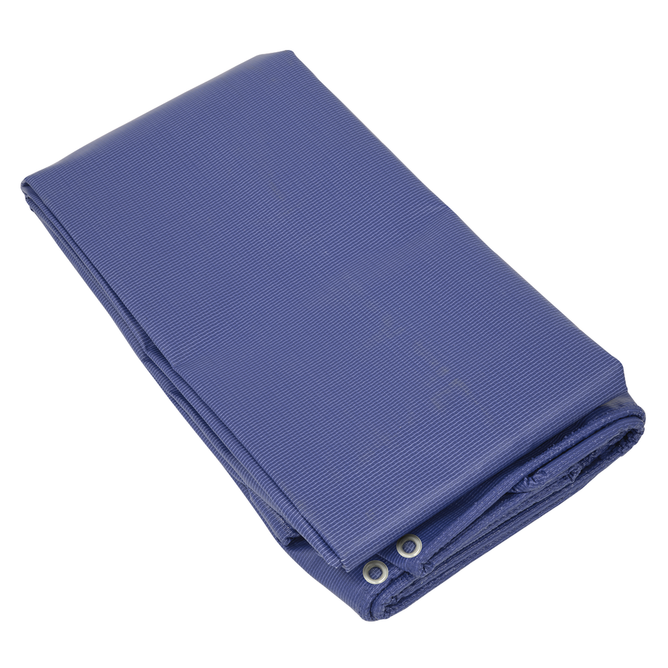 Sealey TARP4060 Heavy Duty PVC Tarpaulin 4.88 x 6.10m - Blue