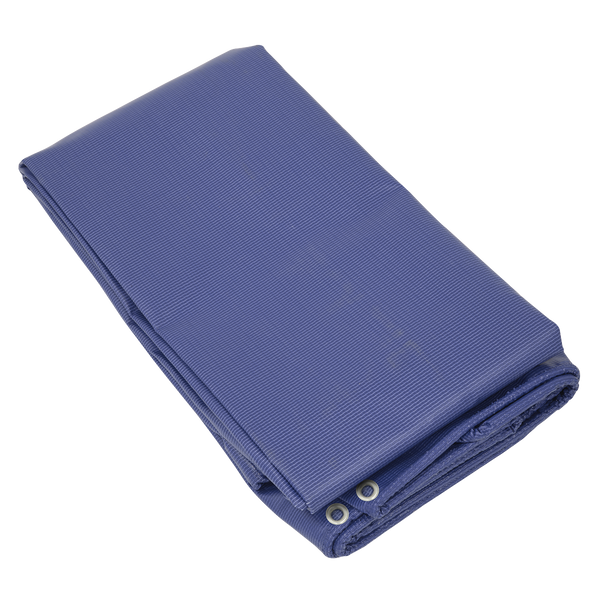 Sealey TARP4060 Heavy Duty PVC Tarpaulin 4.88 x 6.10m - Blue