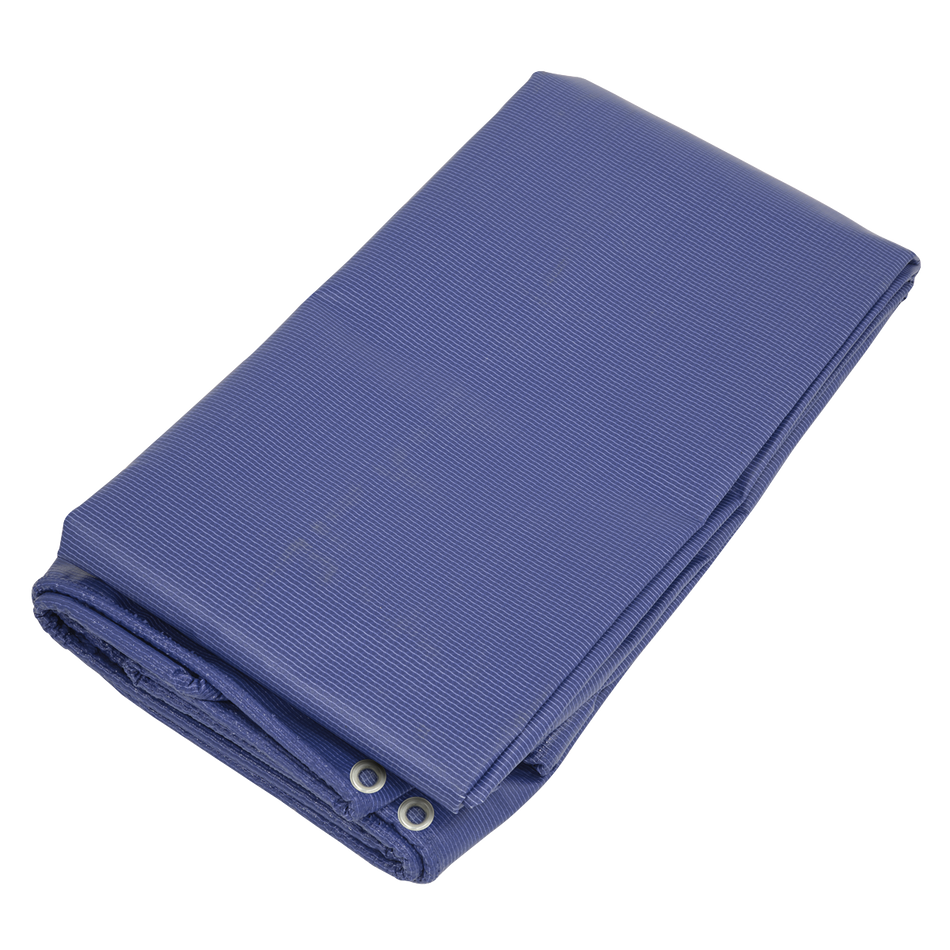 Sealey TARP4060 Heavy Duty PVC Tarpaulin 4.88 x 6.10m - Blue
