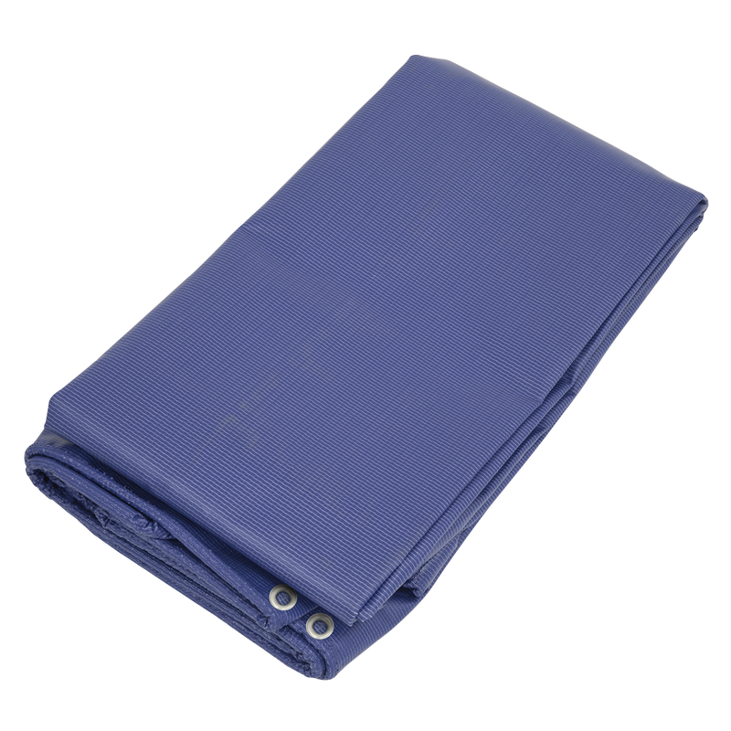 Sealey TARP4060 Heavy Duty PVC Tarpaulin 4.88 x 6.10m - Blue