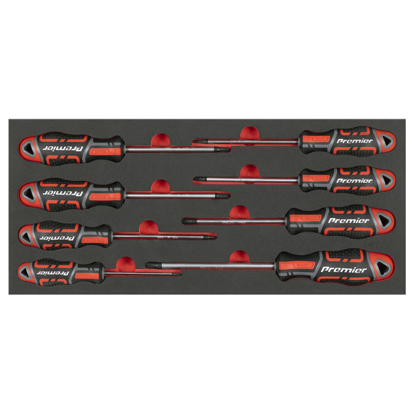 Sealey TBT55 TRX-Star* Screwdriver Set with Tool Tray 8pc