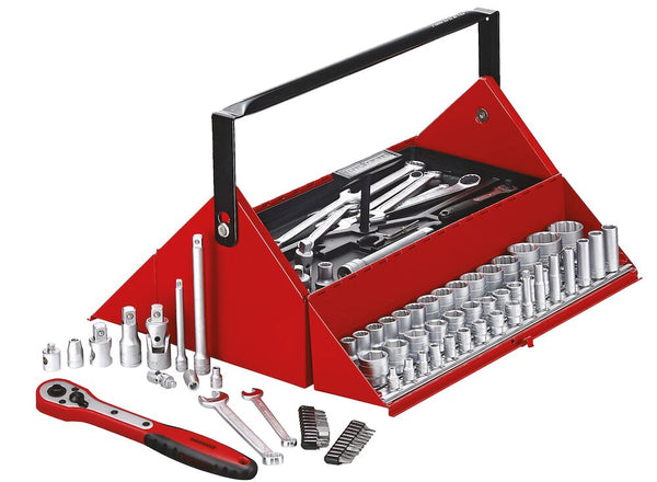 Teng Tools TC187 Barn Style Tool Box Tool Kit 187 Pieces