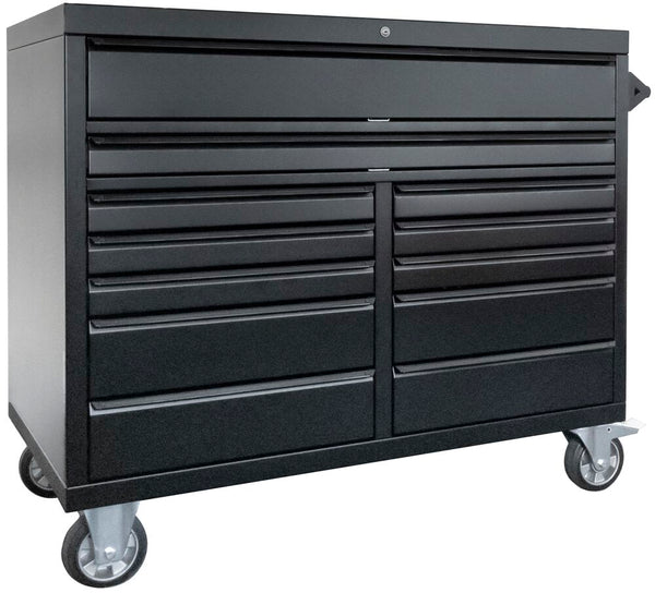 Teng Tools TCWXD12 53" MAGNUM HD Cabinet 12 Drawers Black