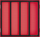 Teng Tools TED00 Storage Tray FOAM2 4 Compartments