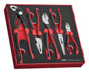 Teng Tools TED441-TQ Plier Set TPR Grip Q FOAM2 5 Pieces