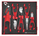 Teng Tools TED441-TQ Plier Set TPR Grip Q FOAM2 5 Pieces
