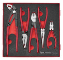Teng Tools TED441Q Plier Set Vinyl Grip Q FOAM2 5 Pieces