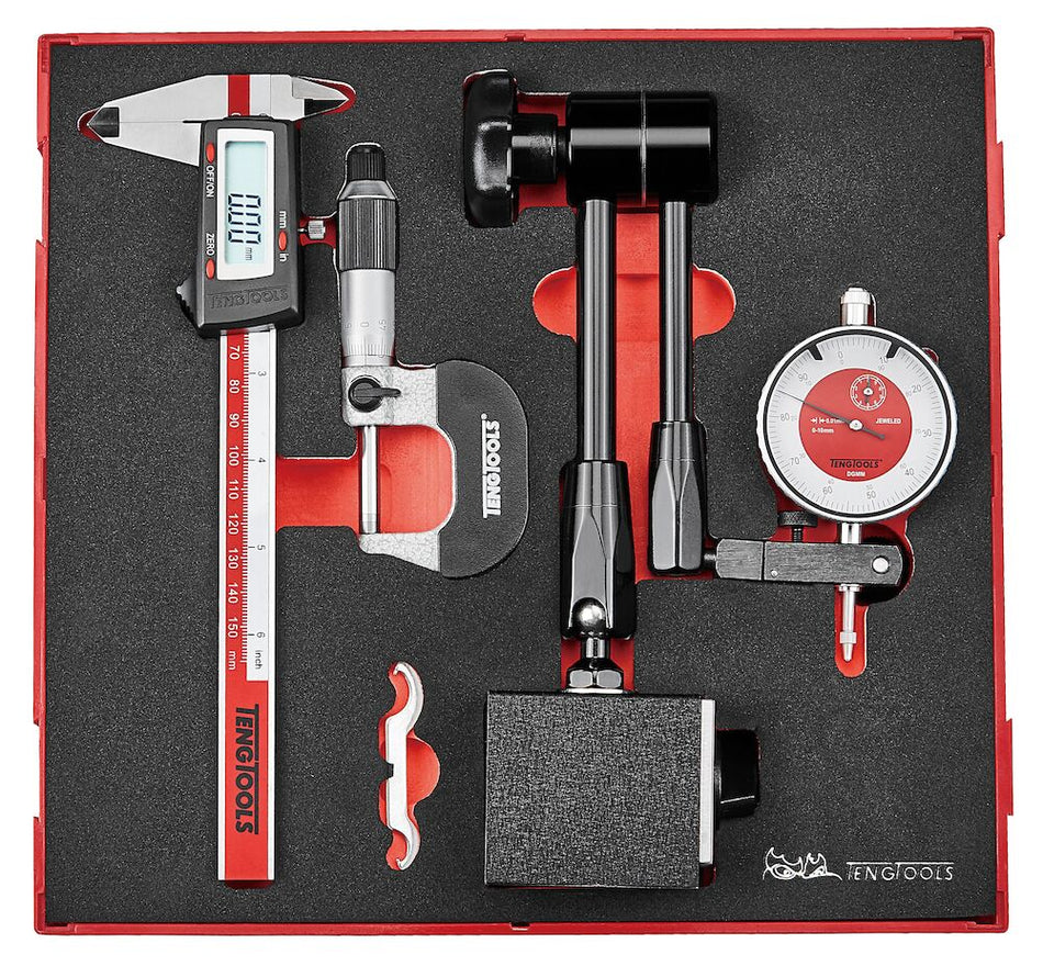 Teng Tools TEDIMM Measuring Tool Set FOAM2 3 Pieces