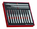 Teng Tools TEDPC14 Punsch & Chisel Set FOAM2 14 Pieces