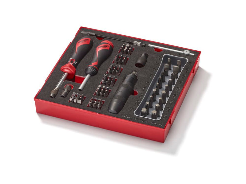 Teng Tools TEDSD14 Torque Screwdriver Set FOAM2 95 Pieces