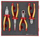Teng Tools TEDV440 Insulated Plier Set FOAM2 4 Pieces