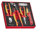 Teng Tools TEDVMB08 Insulated Plier & Knife Set FOAM2 8 Pieces