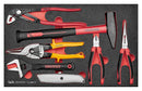 Teng Tools TEFMBP7E Plier and Engineers Hammer Set 7 Pcs