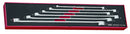 Teng Tools TEXFLS06 Long Double Ring Spanner Set FOAMX4 6 Pieces