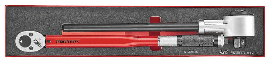 Teng Tools TEXMP12 1/2" Torque Multiplier Set FOAMX4 2 Pieces