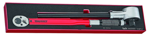 Teng Tools TEXMP12 1/2" Torque Multiplier Set FOAMX4 2 Pieces