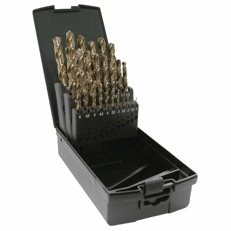 DART THSSSET25  25 Piece HSS TiN Coated Twist Drill Set