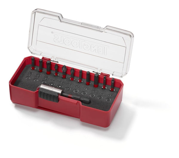 Teng Tools TJ1413 Impact Bit Set With Belt Clip Mixed 12 Pieces