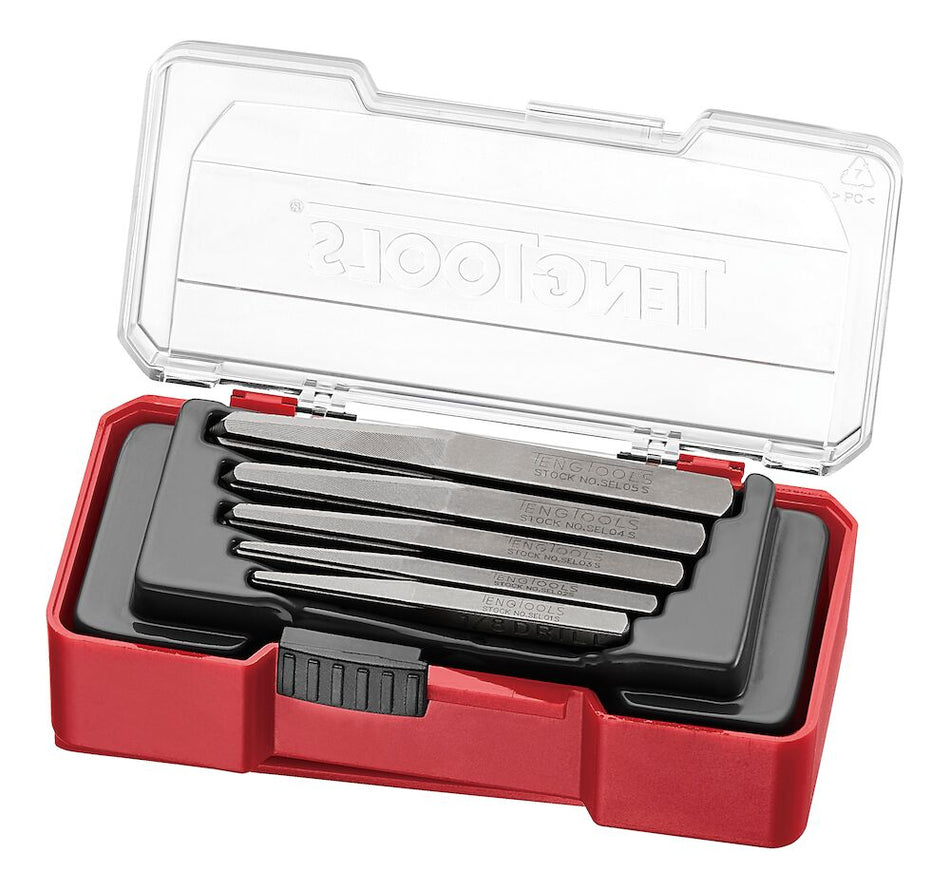 Teng Tools TJSE05S Screw Extractor Set With Belt Clip 5 Pieces