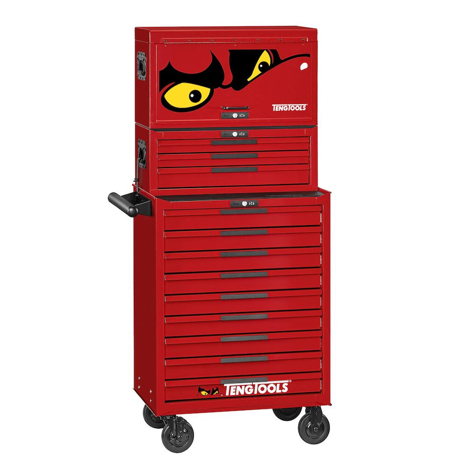 Teng Tools TKS26R1033T 26" PRO35™ Mega Master tool kit, 1033 pieces, red