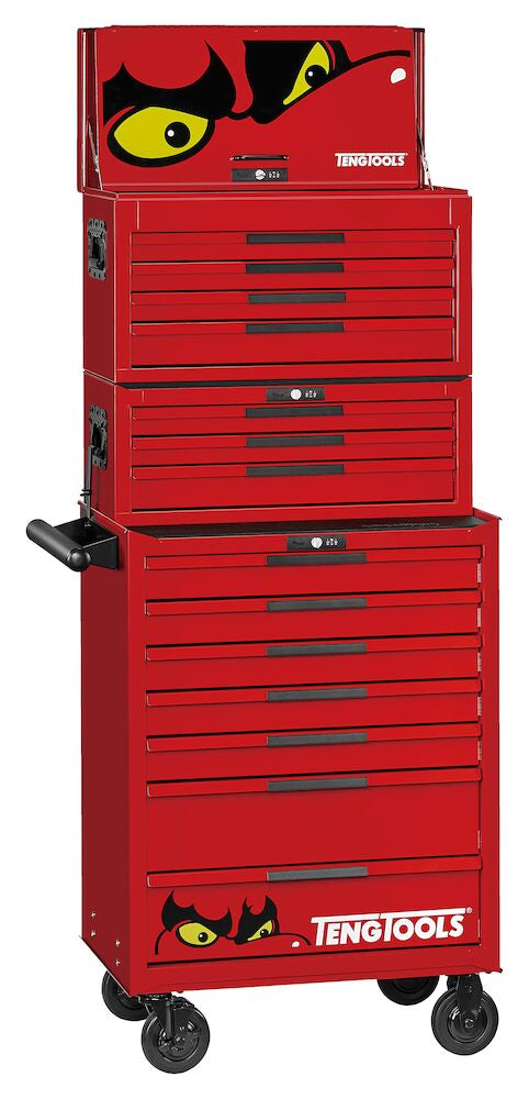 Teng Tools TKS26R1034T 26" PRO35™ stack tool kit 1034 pieces red