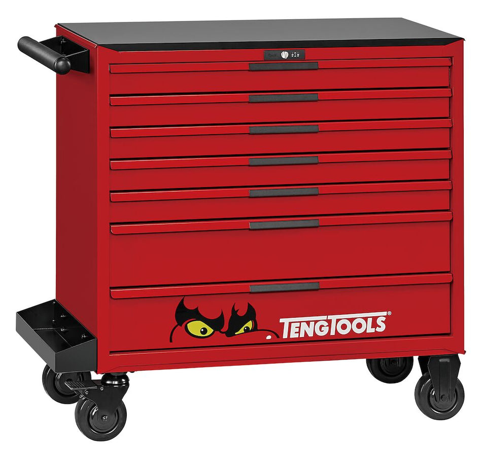 Teng Tools TKW37R595T 37" PRO35™ roller cabinet tool kit 595 pieces red