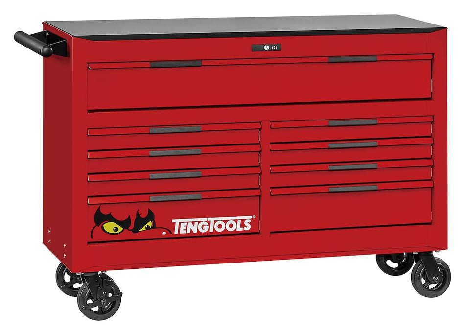 Teng Tools TKW53R615T 53" PRO35™ roller cabinet tool kit 615 pieces red