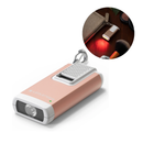 Ledlenser 502578 K6R Key-ring RECHARGEABLE LED Torch - White / Rose Gold (400), With Additional Red Light Function