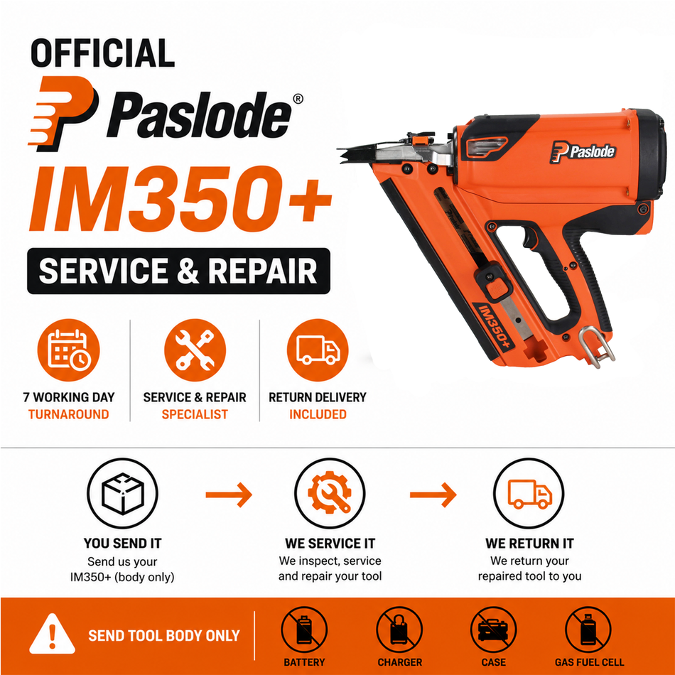 Official Paslode IM350+ Nail Gun Full Service & Repair