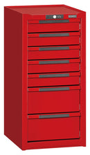 Teng Tools TSC15R7 15" PRO35ª side cabinet 7 drawers red
