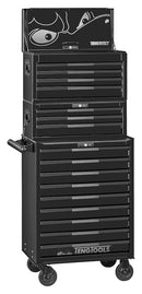 Teng Tools TSS26B16 26" PRO35™ stack tool storage 16 drawers black