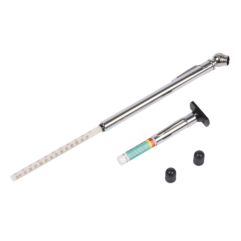 Sealey TST/PGT Tyre Pressure & Tread Depth Gauge Set 2pc