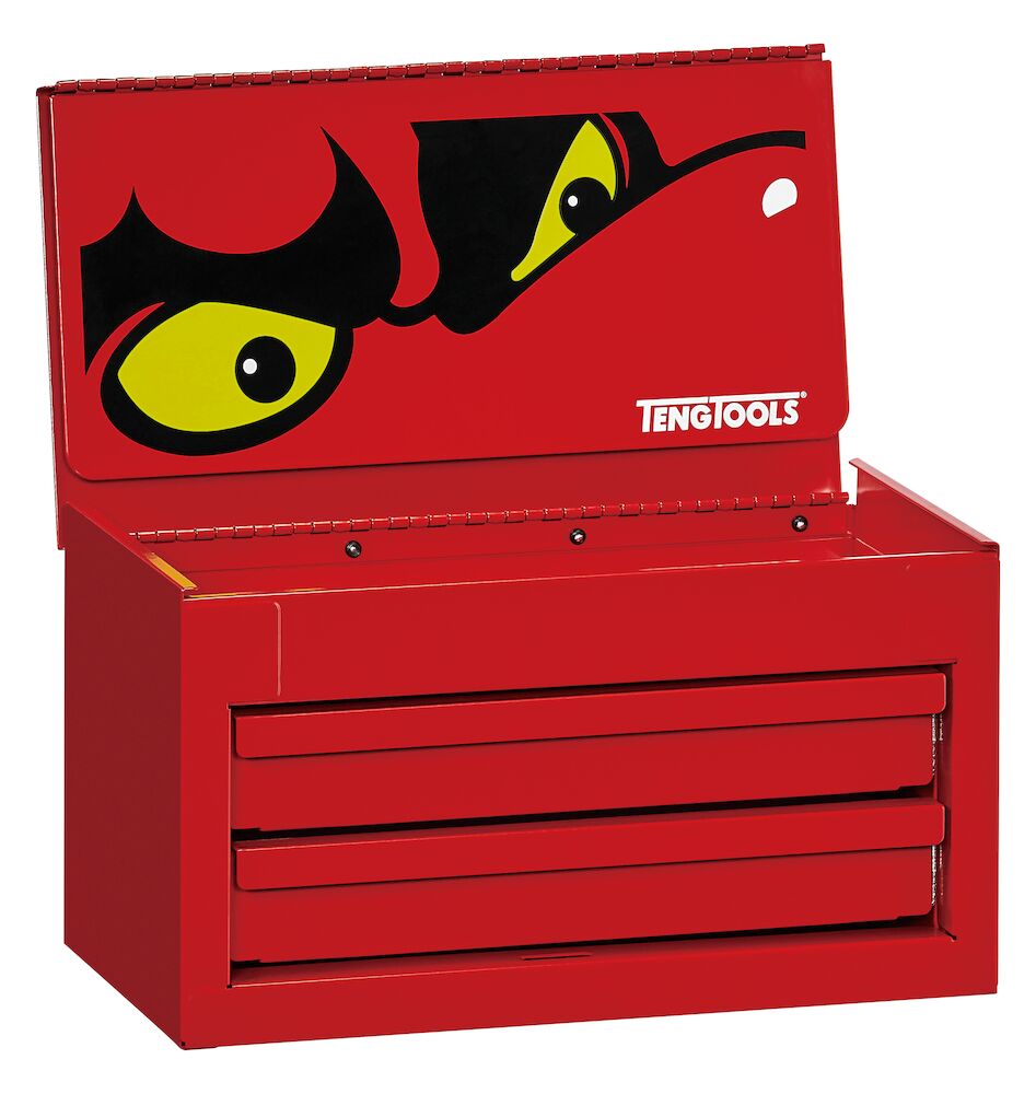 Teng Tools TST11R2 11" PRO35 tool chest 2 drawers red
