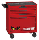Teng Tools TSW26R4L 26" PRO35ª low roller cabinet 4 drawers red