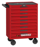 Teng Tools TSW26R9 26" PRO35ª roller cabinet 9 drawers red