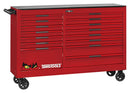 Teng Tools TSW64R15 64" PRO35ª roller cabinet 15 drawers red