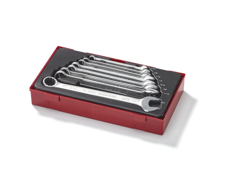 Teng Tools TT3592 Combination Spanner Set AF TT1 8 Pieces