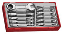 Teng Tools TT6010MRS Stubby Ratcheting Combination Spanner Set TT1 10 Pieces