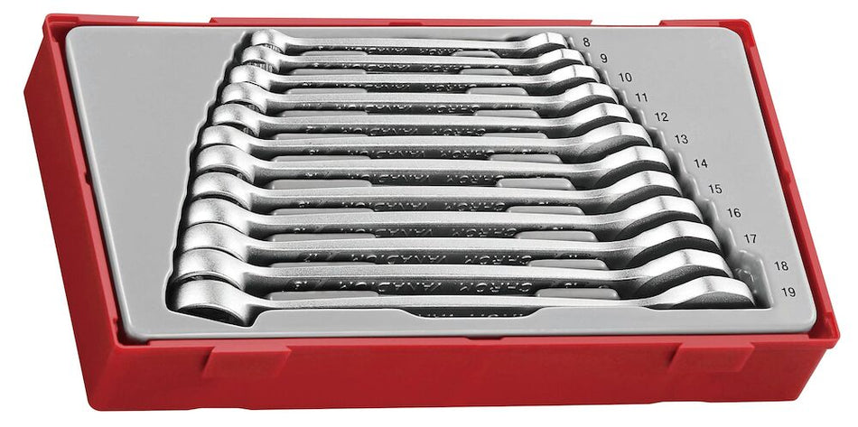 Teng Tools TT8012 Combination Spanner Set Anti Slip TT1 12 Pieces