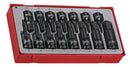 Teng Tools TT9015HX 3/8" & 1/2" Hex Impact Socket Set DIN TT1 15 Pieces