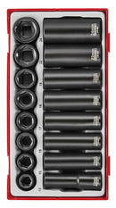 Teng Tools TT9116N 1/2" Impact Socket Set ANSI TT1 16 Pieces